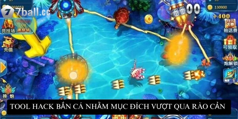 Tool hack bắn cá tạo ra nhằm mục đích vượt qua những rào cản của hệ thống